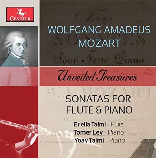 Unveiled Treasures: Mozart - Sonatas for Flute & Piano | Centaur Records CRC3579