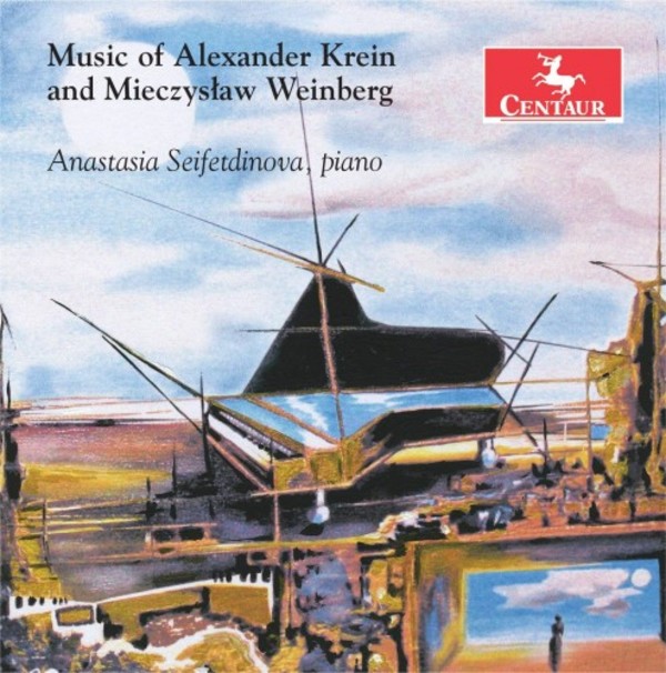 Piano Music by A Krein & M Weinberg | Centaur Records CRC3595