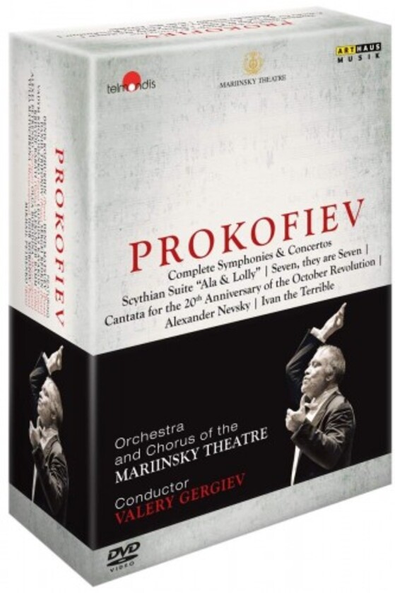 Prokofiev - Complete Symphonies & Concertos, Cantatas, etc. (DVD) | Arthaus 109329