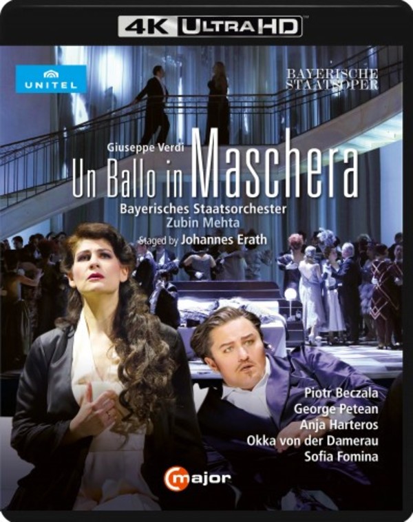 Verdi - Un ballo in maschera (Blu-ray 4K Ultra-HD) | C Major Entertainment 739507