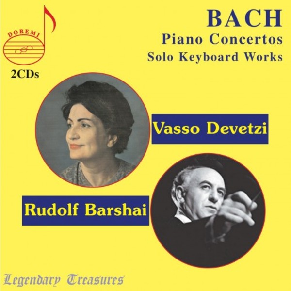 JS Bach - Piano Concertos & Solo Keyboard Works | Doremi DHR80634