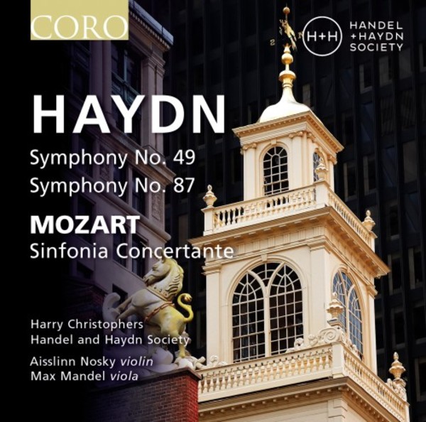 Haydn - Symphonies 49 & 87; Mozart - Sinfonia concertante K364 | Coro COR16168
