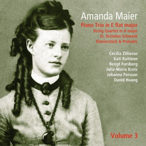 Amanda Maier Vol.3: Piano Trio, String Quartet, etc. | DB Productions DBCD188