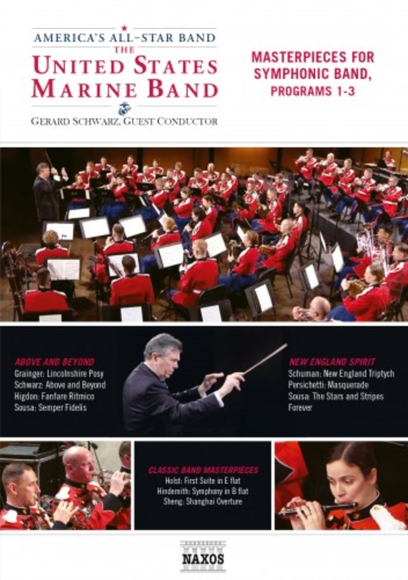 Masterpieces for Symphonic Band: Programmes 1-3 (DVD) | Naxos - DVD 2110589