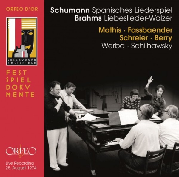 Schumann - Spanisches Liederspiel; Brahms - Liebeslieder-Walzer | Orfeo - Orfeo d'Or C953181B
