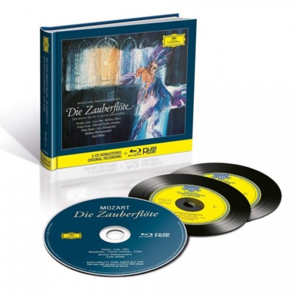 Mozart: Die Zauberflote  (CD + Blu-ray Audio) | Deutsche Grammophon 4835597