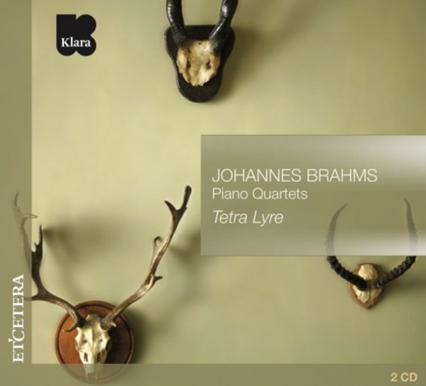 Brahms - Piano Quartets | Etcetera KTC4041