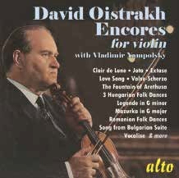 David Oistrakh: Encores | Alto ALC1357