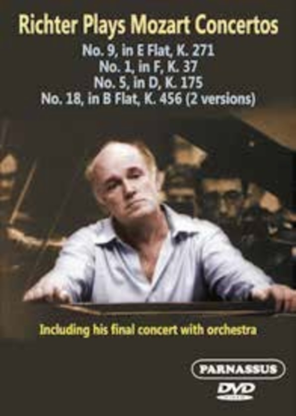 Richter plays Mozart Concertos (DVD) | Parnassus PDVD1207