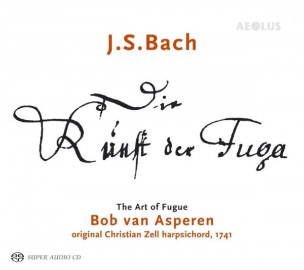 JS Bach - The Art of Fugue | Aeolus AE10154