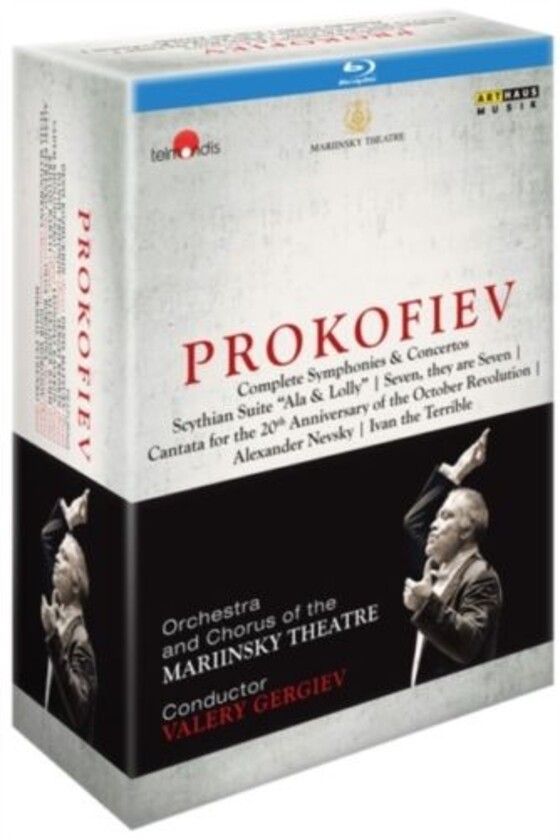 Prokofiev - Complete Symphonies & Concertos, Cantatas, etc. (Blu-ray)