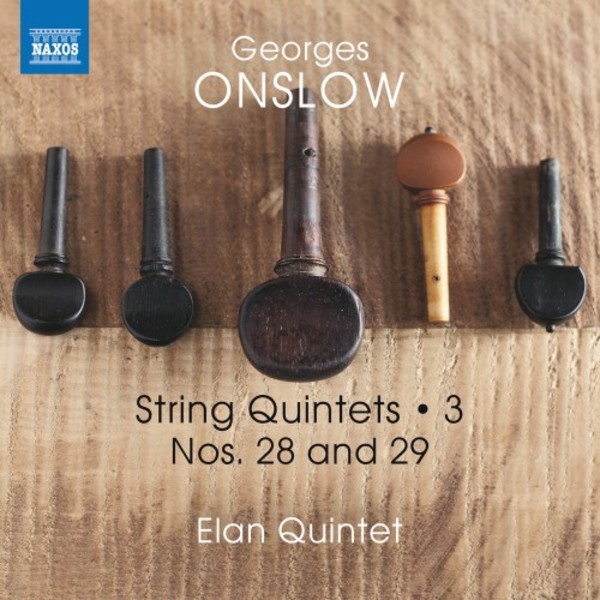 Onslow - String Quintets Vol.3: Nos. 28 & 29 | Naxos 8573887