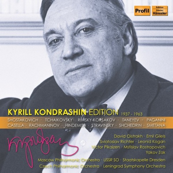 Kirill Kondrashin Edition (1937-1963) | Haenssler Profil PH18046