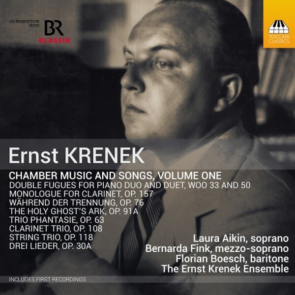 Krenek - Chamber Music and Songs Vol.1 | Toccata Classics TOCC0295