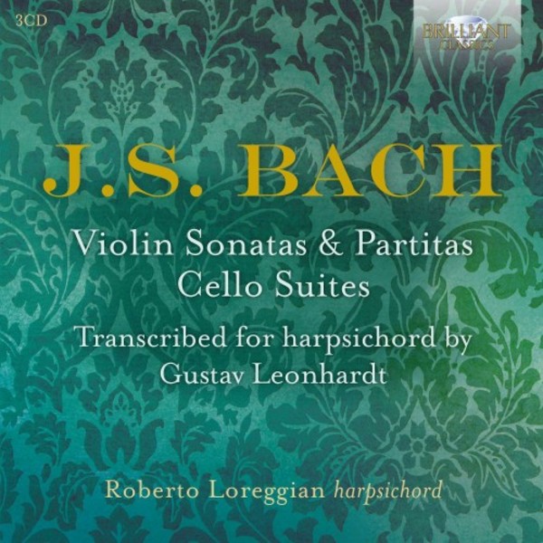 JS Bach - Violin Sonatas & Partitas, Cello Suites (arr. Leonhardt) | Brilliant Classics 95757