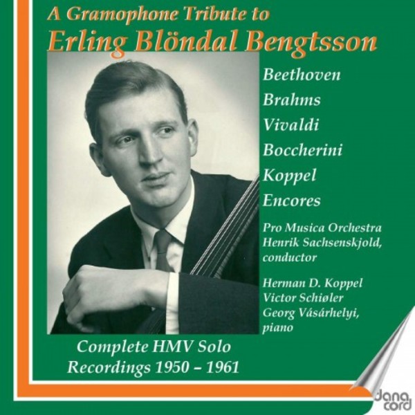 Erling Blondal Bengtsson: Complete HMV Solo Recordings 1950-1961