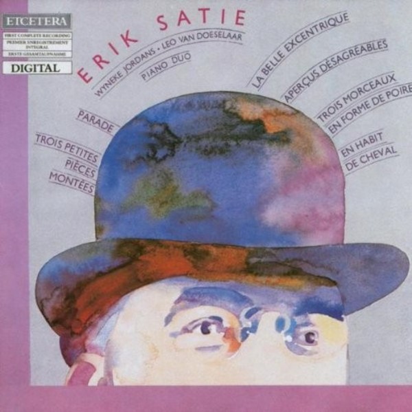 Satie - Works for Piano Duo | Etcetera KTC1015