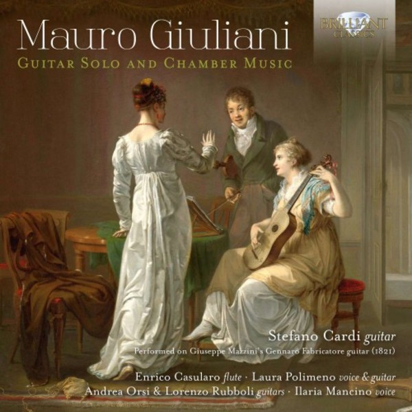 M Giuliani - Guitar Solo and Chamber Music | Brilliant Classics 95813