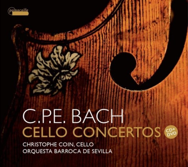 CPE Bach - Cello Concertos (CD + DVD)