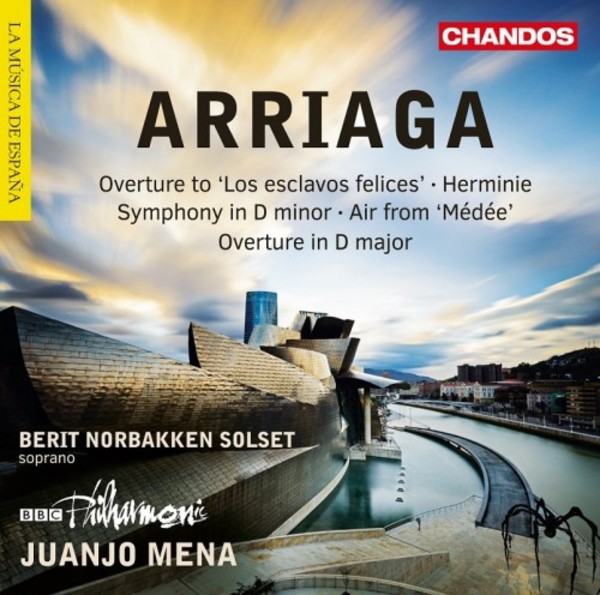 Arriaga - Symphony in D minor, Herminie & Other Works | Chandos CHAN20077