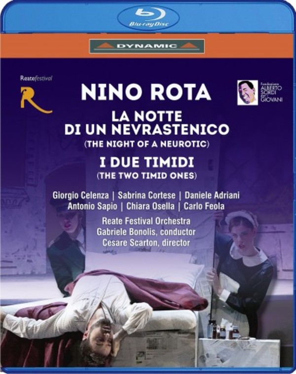 Rota - La notte di un nevrastenico & I due timidi (Blu-ray) | Dynamic 57830