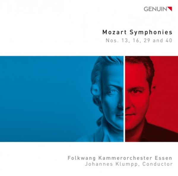 Mozart - Symphonies 13, 16, 29 & 40 | Genuin GEN19636
