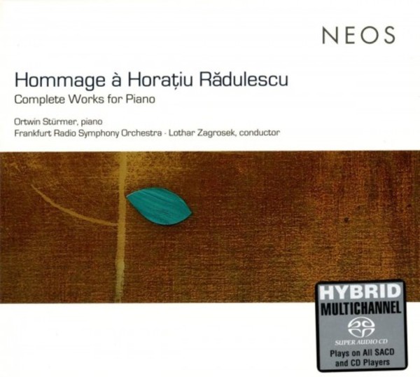 Hommage a Horatiu Radulescu: Complete Works for Piano | Neos Music NEOS11805-07