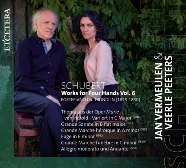 Schubert - Works for Piano Four Hands Vol.6 | Etcetera KTC1506