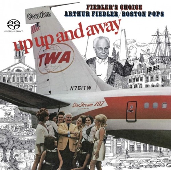 Arthur Fiedler & the Boston Pops: Up, Up and Away & Fiedler’s Choice | Dutton CDLK4623