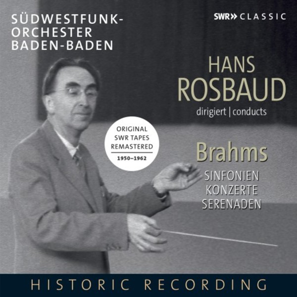 Hans Rosbaud conducts Brahms (1950-1962)