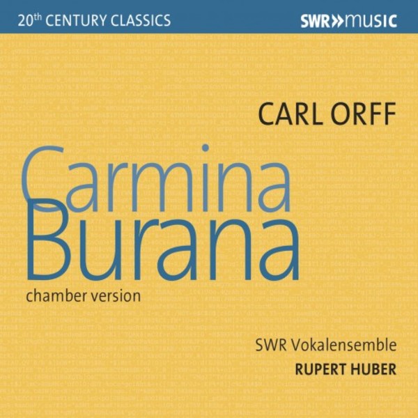 Orff - Carmina Burana (chamber version) | SWR Classic SWR19516