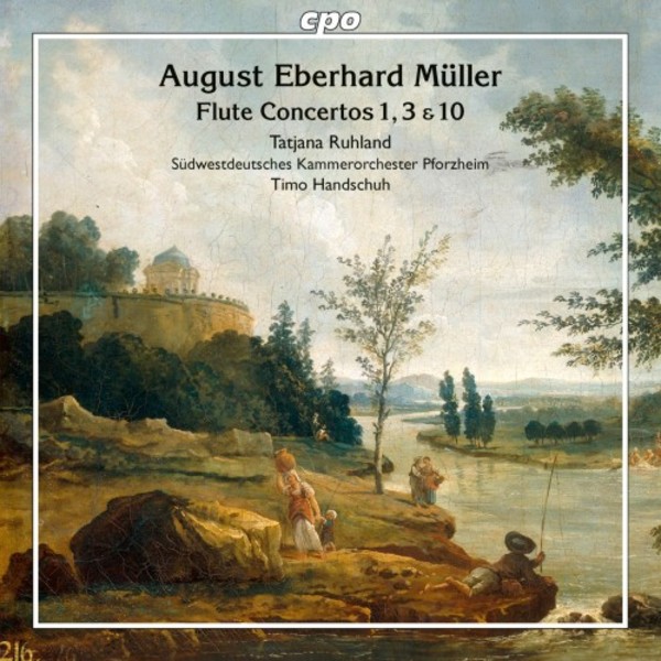 AE Muller - Flute Concertos 1,3 & 10 | CPO 7779562