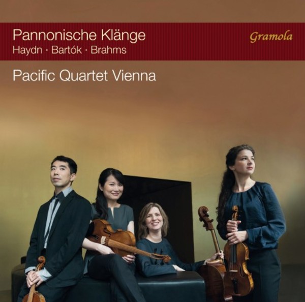 Sounds of Pannonia: String Quartets by Haydn, Bartok & Brahms | Gramola 99182