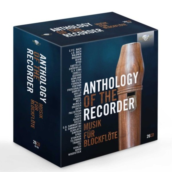 Anthology of the Recorder | Brilliant Classics 95799