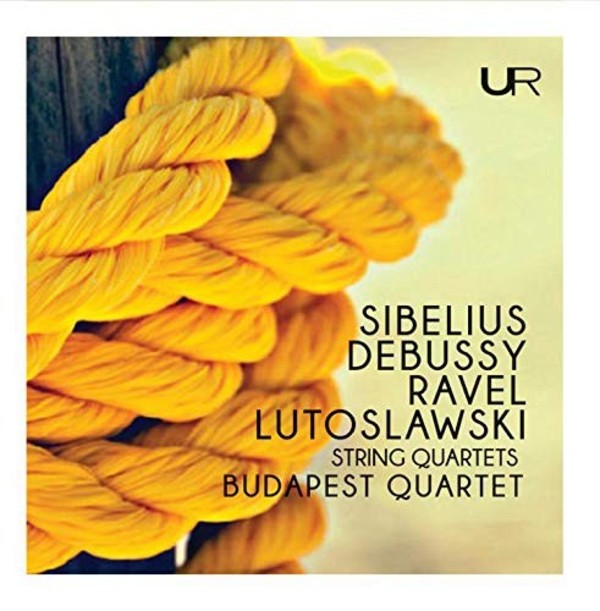 Budapest Quartet plays Sibelius, Debussy, Ravel & Lutoslawski | Urania WS121376