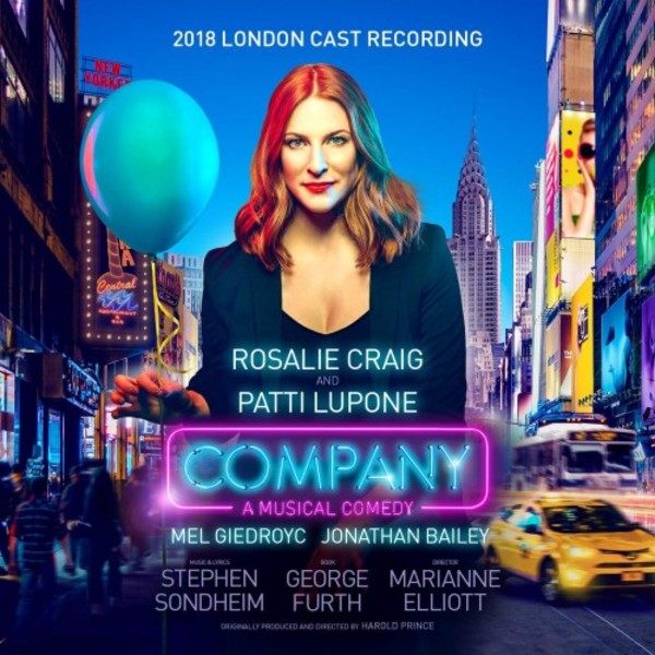 Sondheim - Company: A Musical Comedy (2018 London Cast Recording) | Warner 9362490097