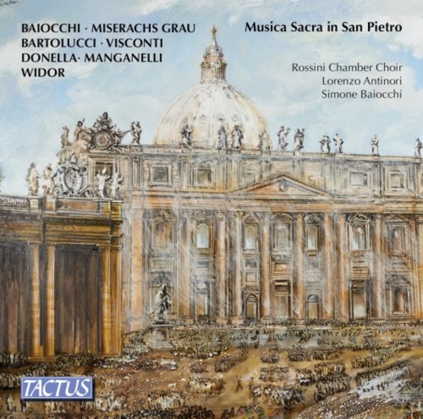 Sacred Music in Saint Peter’s Basilica | Tactus TC940002