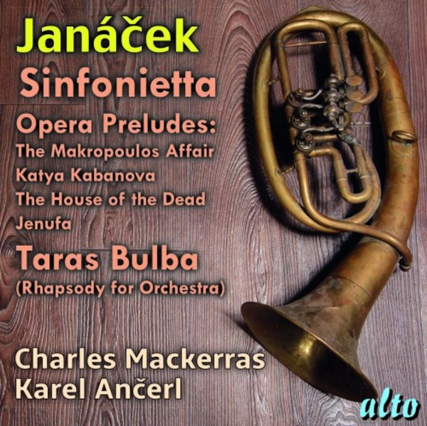 Janacek - Sinfonietta, Opera Preludes, Taras Bulba | Alto ALC1380
