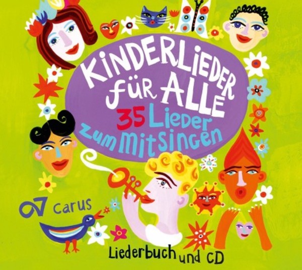 Children�s Songs for Everyone: 35 Songs to Sing Along With (CD + Book)