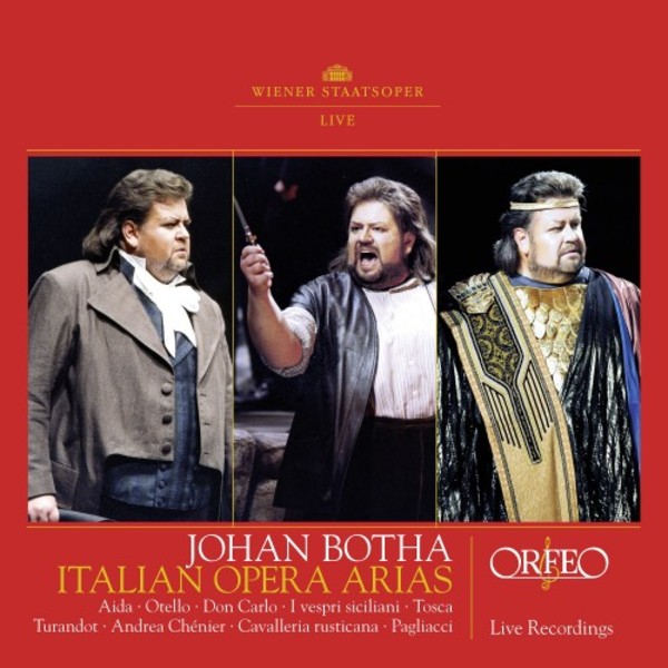 Johan Botha: Italian Opera Arias | Orfeo C967192