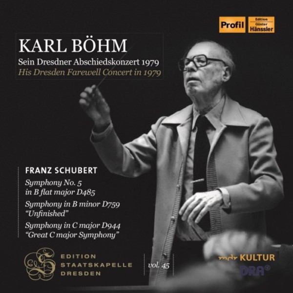 Karl Bohm: Dresden Farewell Concert 1979 | Haenssler Profil PH19023