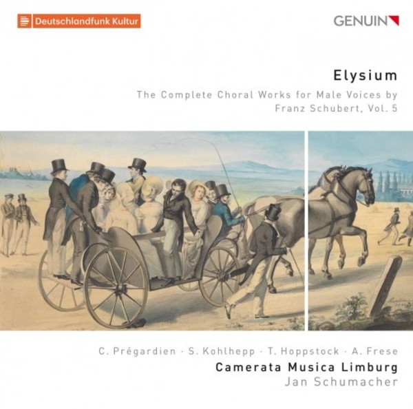 Elysium: The Complete Choral Works for Male Voices by Franz Schubert Vol.5