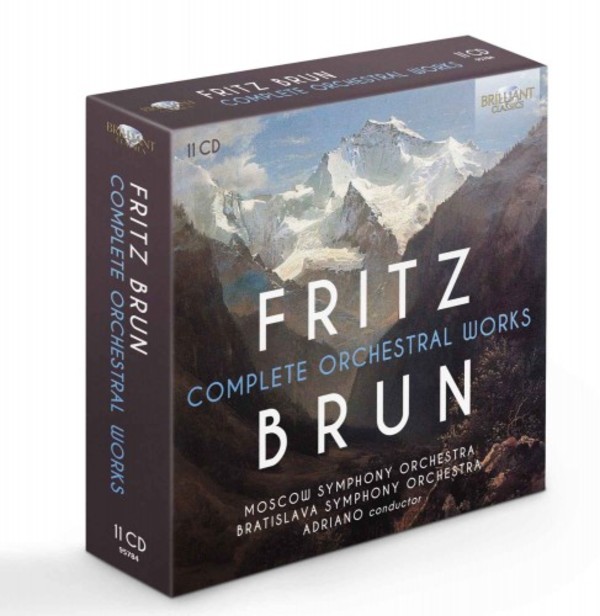 Brun - Complete Orchestral Works | Brilliant Classics 95784