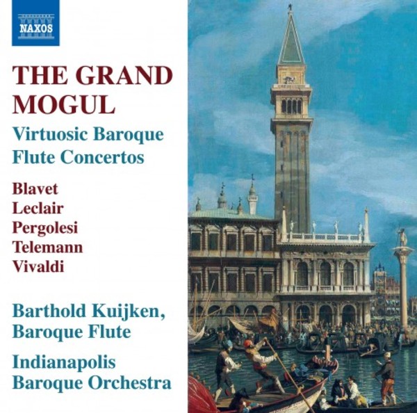The Grand Mogul: Virtuosic Baroque Flute Concertos | Naxos 8573899