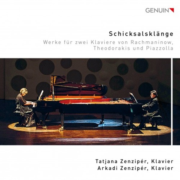 Schicksalsklange: Works for 2 Pianos by Rachmaninov, Theodorakis and Piazzolla | Genuin GEN19659
