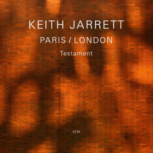 Keith Jarrett - Paris-London: Testament | ECM 2709583