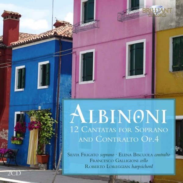 Albinoni - 12 Cantatas for Soprano and Contralto op.4 | Brilliant Classics 95600
