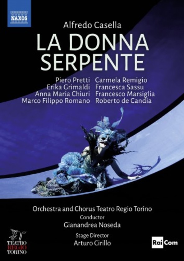 Casella - La donna serpente (DVD) | Naxos - DVD 2110631