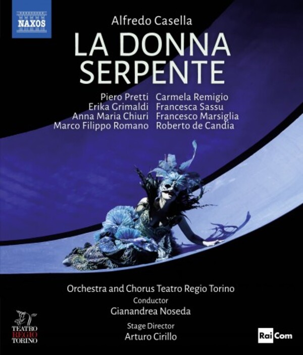 Casella - La donna serpente (Blu-ray) | Naxos - Blu-ray NBD0096V
