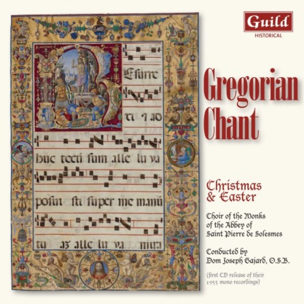 Gregorian Chant: Christmas & Easter | Guild - Historical GHCD3503